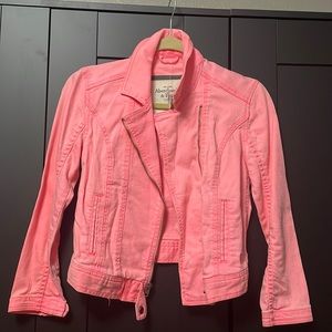 Abercrombie & Fitch Pink Jacket XS